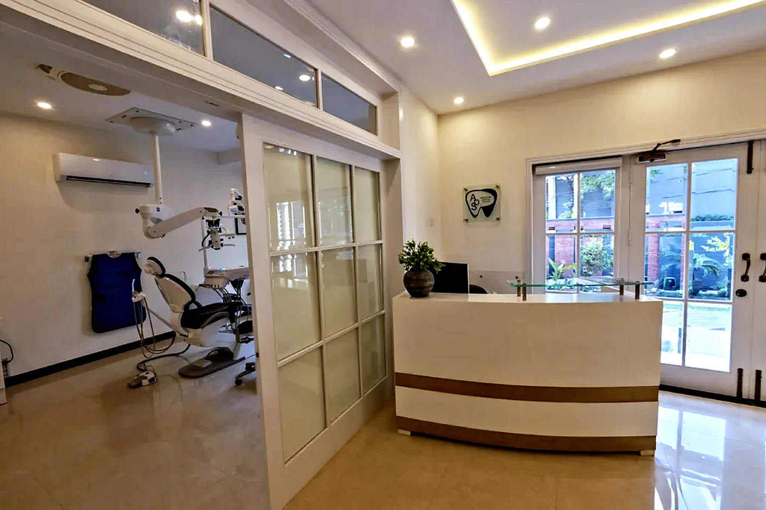 Inside the clinic